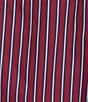 Sugarlips Plus Size Xena Striped Square Neck Short Puff Sleeve A-Line Midi Dress - Image 3