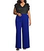 Sugarlips Plus Size Sleeveless Ruffle Trimmed Woven Top - Image 3
