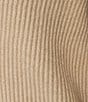 Sugarlips Ribbed Knit V-Neck Long Sleeve Front Hook Cardigan, Color:Oatmeal - Image 4