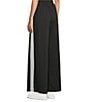 Sugarlips Shimmer Stripe Wide Leg Pull-On Track Pants, Color:Black - Image 4