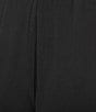 Sugarlips Shimmer Stripe Wide Leg Pull-On Track Pants, Color:Black - Image 5