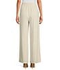 Sugarlips Step Up Linen High Rise Wide Leg Pant, Color:Natural - Image 2
