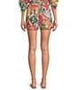 Sugarlips Tropical Printed High Rise Coordinating Shorts - Image 2