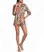 Sugarlips Tropical Printed High Rise Coordinating Shorts - Image 3