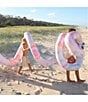 Color:Summer Sherbet Multi - Image 6 - Sunnylife® Kids Giant Inflatable Tie-Dye Snake Pool Noodle