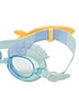 Sunnylife Kids Swim Goggles Finn the Fish, Color:Aqua Blue - Image 2