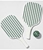 Color:Green Stripe - Image 1 - Sunnylife® Pickleball Set