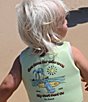 Sunnylife x Rip Curl Little Kids Shred Turtle Aqua Swim Vest, Color:Multi - Image 5