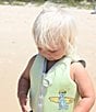 Sunnylife x Rip Curl Little Kids Shred Turtle Aqua Swim Vest, Color:Multi - Image 6
