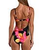 Sunshine '79 Floressence Maillot Floral Print One Piece Swimsuit, Color:Multi - Image 2