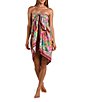 Sunshine '79 Paradise Heat Tropical Adjustable Multi Way Sarong Coverup, Color:Multi - Image 5