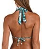 Sunshine '79 Patchwork Palms Triangle Swim Top - Image 2