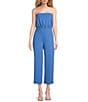Susana Monaco Blouson Sleeveless Tube Cropped Jumpsuit - Image 1