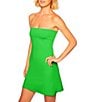 Color:Zing - Image 3 - Essential Tube Sleeveless Mini Dress