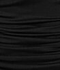 Color:Black - Image 4 - Gather Off-The-Shoulder Long Sleeve Top