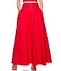 Susana Monaco Poplin Drop Waist Maxi Skirt - Image 3