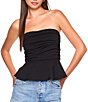 Susana Monaco Strapless Tube Gathered Flare Top - Image 4