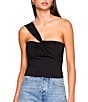 Susana Monaco Twisted One Arm Sleeveless Top - Image 3