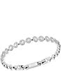 Swarovski Angelic Crystal Line Bracelet, Color:Silver Night/Crystal - Image 2
