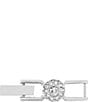 Swarovski Angelic Crystal Line Bracelet, Color:Silver Night/Crystal - Image 4