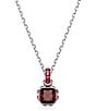 Color:January - Image 1 - Birthstone Crystal Pendant Necklace