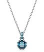 Color:December - Image 1 - Birthstone Crystal Pendant Necklace