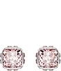 Color:June - Image 1 - Birthstone Stud Crystal Earrings