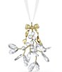 Swarovski Crystal Holiday Magic Collection Mistletoe Ornament - Image 1