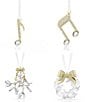 Swarovski Crystal Holiday Magic Collection Music Note Ornament - Image 6