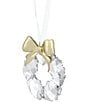 Swarovski Crystal Holiday Magic Collection Wreath Ornament - Image 2