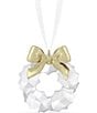 Swarovski Crystal Holiday Magic Collection Wreath Ornament - Image 1