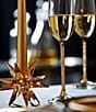 Color:Gold - Image 3 - Crystalline Toasting Flutes Set of 2