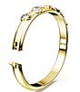 Color:Gold - Image 1 - Crystal Dextera Bangle Bracelet