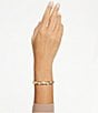 Color:Gold - Image 5 - Crystal Dextera Bangle Bracelet