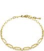 Color:Gold - Image 1 - Dextera Crystal Chain Necklace