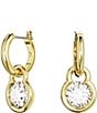 Color:Gold - Image 1 - Dextera Crystal Drop Earrings