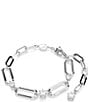 Swarovski Dextera Crystal Line Bracelet, Color:Silver - Image 2