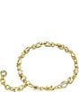 Color:Gold - Image 4 - Dextera Mixed Cut Crystal Adjustable Bracelet
