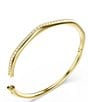 Swarovski Dextera Octagonal Bangle Bracelet, Color:Gold - Image 4