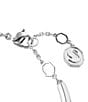 Swarovski Dextera Round Cut Adjustable Bangle Bracelet, Color:Silver - Image 3