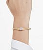 Swarovski Dextera Round Cut Bangle Bracelet, Color:Gold - Image 5