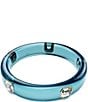 Swarovski Dulcis Octagon Cut Blue Bangle Bracelet, Color:Blue - Image 2