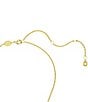 Swarovski Florere Yellow Flower Short Pendant Necklace | Dillard's