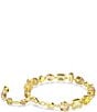 Swarovski Gema Mixed Cut Line Bracelet, Color:Gold - Image 2