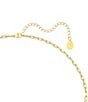Color:Gold - Image 3 - Harmonia Cushion Cut Crystal Long Pendant Necklace