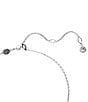 Color:Silver - Image 3 - Hyperbola Infinity Silver Crystal Short Pendant Necklace