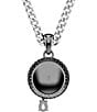 Color:Grey - Image 2 - Iconic Swan Short Pendant Necklace