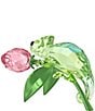 Swarovski Idyllia Collection Chameleon and Tulip Figurine - Image 3