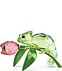 Swarovski Idyllia Collection Chameleon and Tulip Figurine - Image 4