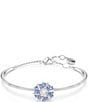 Color:Blue - Image 1 - Idyllia Crystal Bangle Flow Bracelet